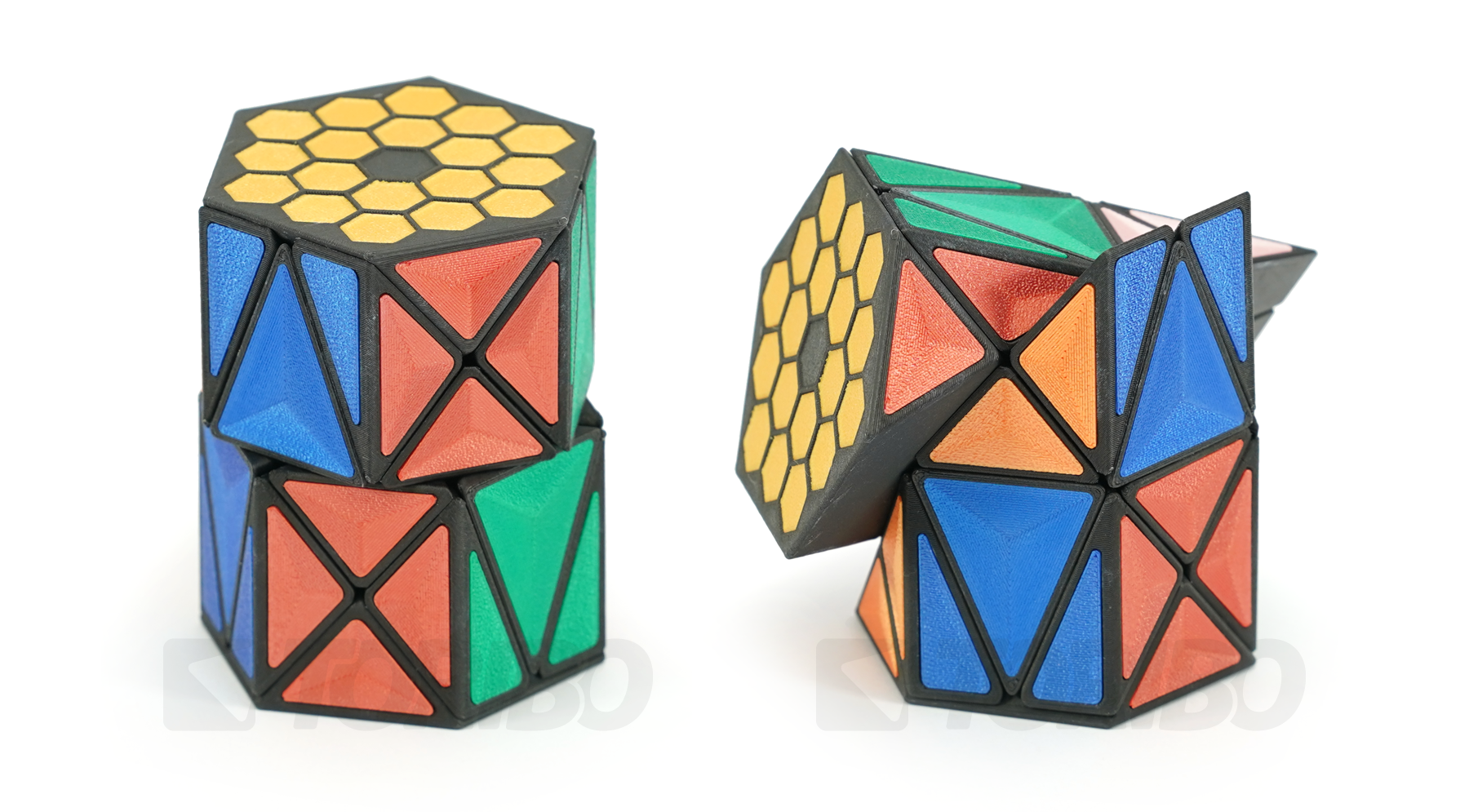 TORIBOストア / FangShi LimCube Kaleidoscope Hex Prism Tiled